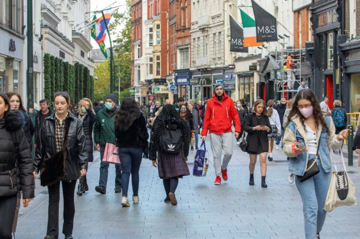 Ireland fared better than bigger eurozone economies Germany and France, which plunged into recessions last year as Covid shut down the global economy.