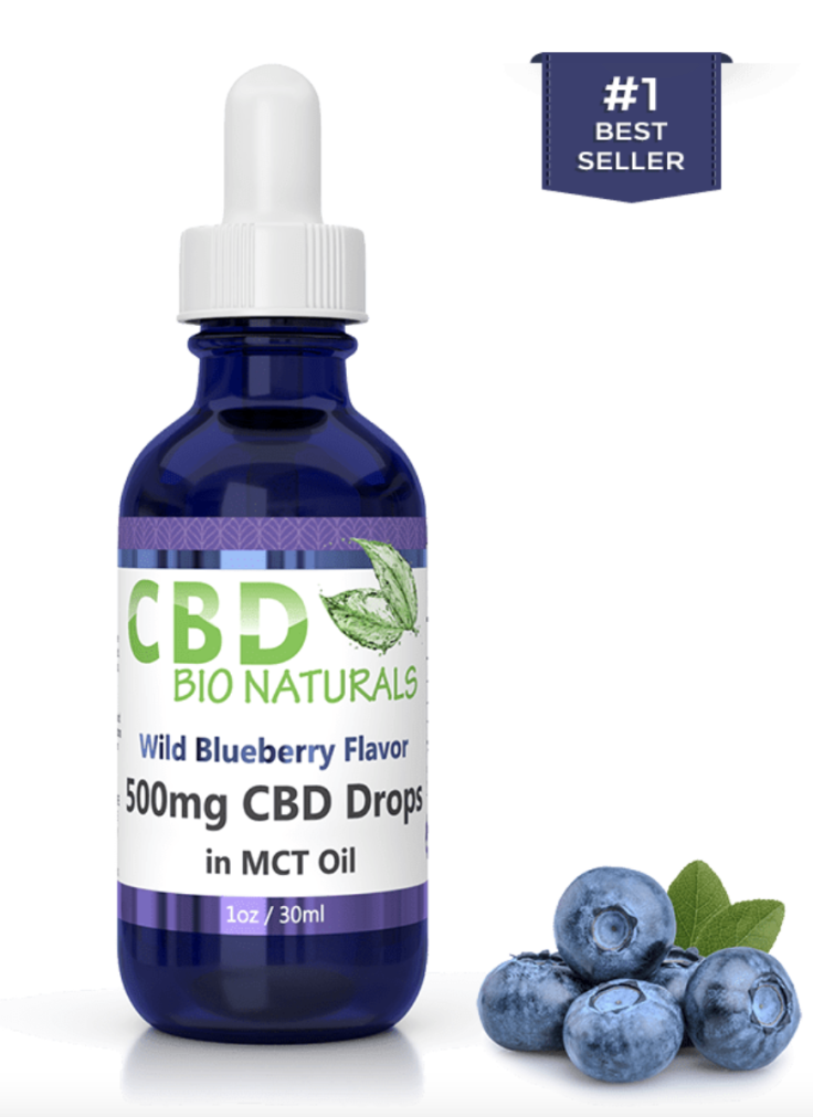Wild Blueberry CBD in MCT Oil