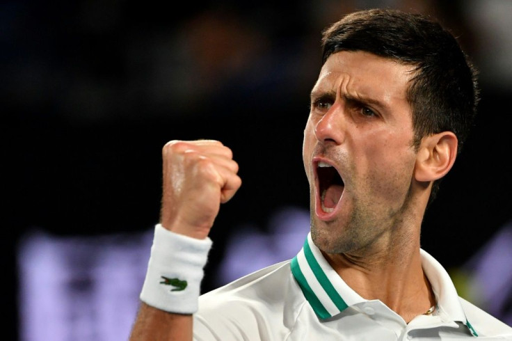 On top of the world: Novak Djokovic
