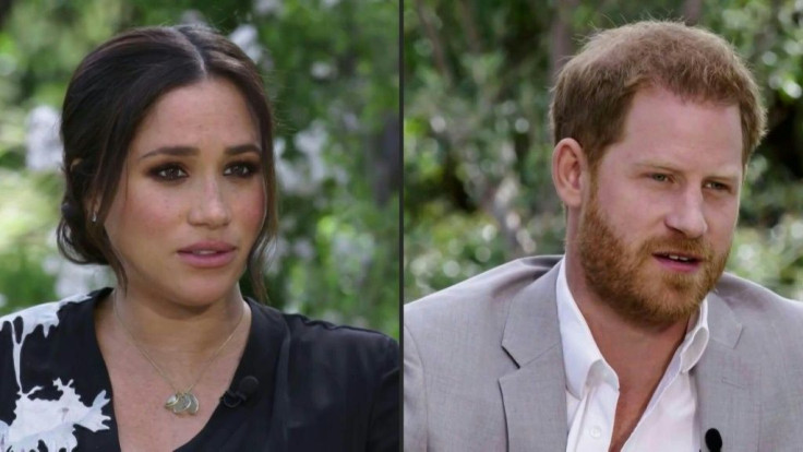 Prince Harry's wife Meghan Markle speaks of her suicidal thoughts during her tell-all interview with Oprah Winfrey