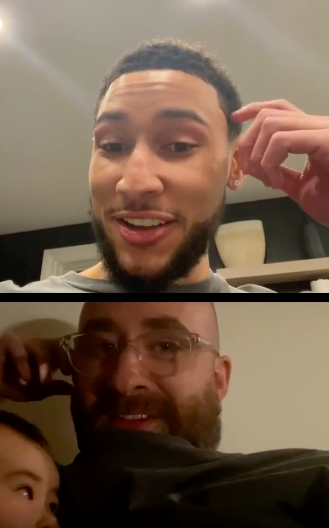 Ben Simmons IG LIVE