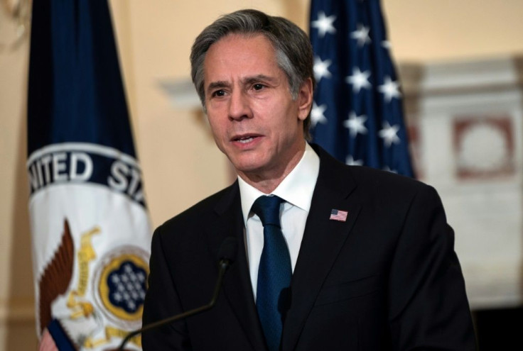 US Secretary of State Antony Blinken, seen speaking on March 3, 2021, will visit Japan and South Korea on his first foreign trip
