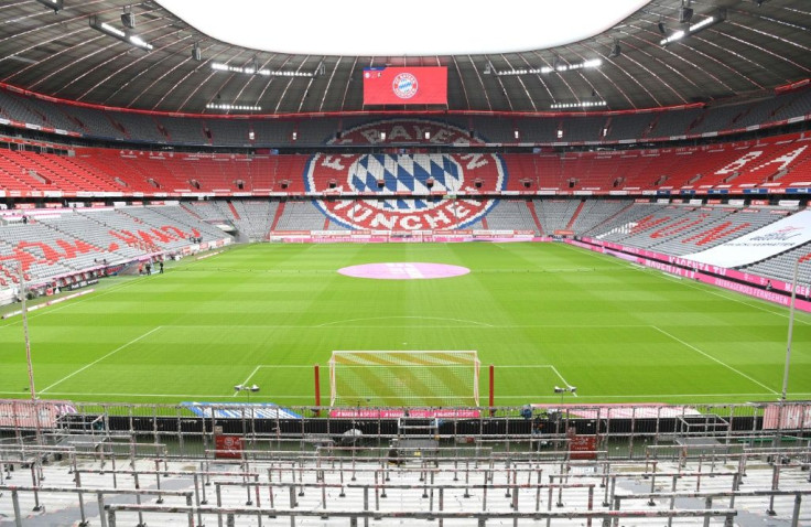Bayern Munich have not played in front of fans at the Allianz Arena for more than a year