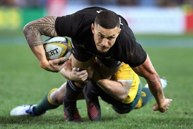 Sonny Bill Williams won two Rugby World Cup titles with the All Blacks