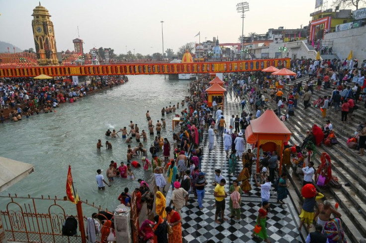 Authorities in Haridwar expect 2.5 million people for the Maha Shivratri festival, one of three auspicious bathing days over the next month as part of a major gathering called the Kumbh Mela