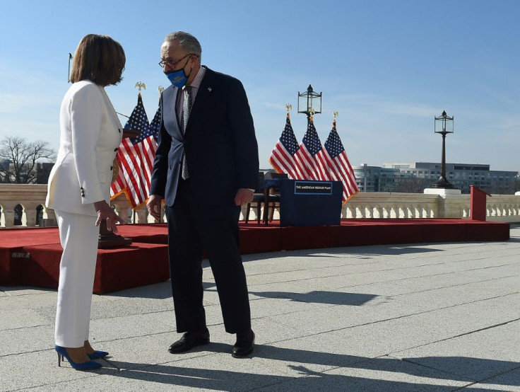 The American Rescue Plan is a big power play by Democratic congressional leaders Speaker of the House Nancy Pelosi and Senate Majority Leader Chuck Schumer