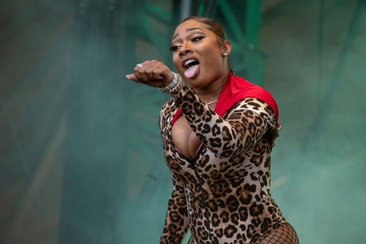 Megan Thee Stallion, here performing in Houston in November 2019, is among the top Grammy contenders