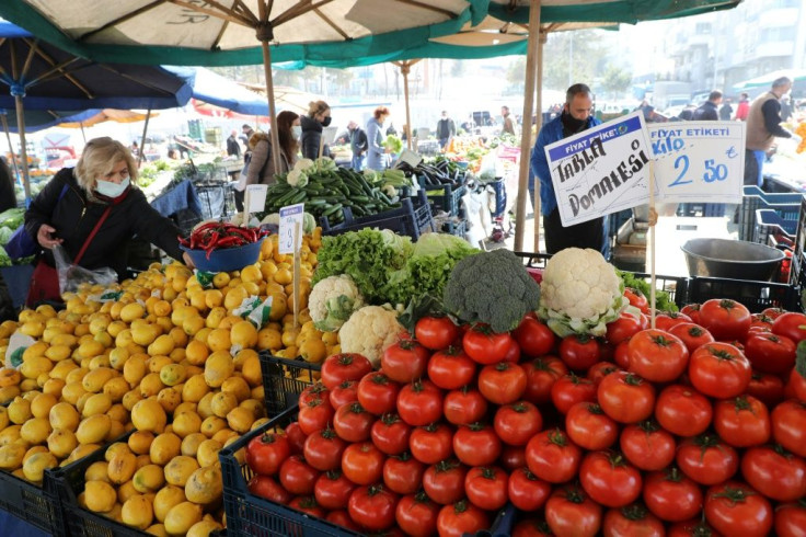 Turkey's annual inflation rate had shot up to 15.6 percent by February, while the Turkish lira has lost more than half its value against the dollar since the start of 2018