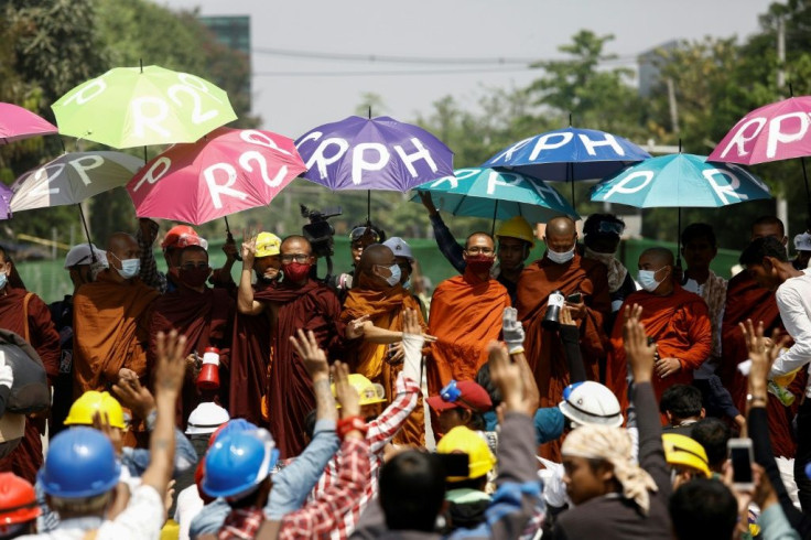 Myanmar military authorities are cracking down with increasing severity on daily protests against their February 1 coup, with at least 70 people killed according to the UN