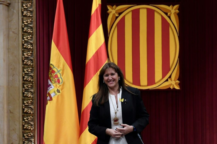 Newly appointed Catalonia´s regional parliament speaker Laura Borras on Friday