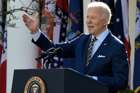 US President Joe Biden's name will not appear on the $1,400 stimulus checks going out to most Americans