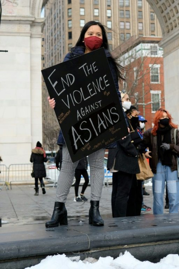 Reports of attacks, primarily against Asian-American elders, have spiked in early 2021 -- fuelled, activists believe, by talk of the "Chinese virus" by former president Donald Trump and others