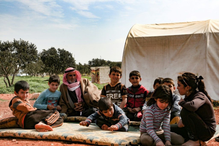 Khatoun said he dreams of a better future for his orphaned grandchildren in which they would have a house and a car