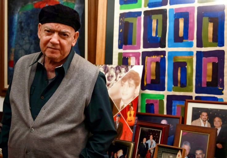 In his apartment in the upmarket district of Abdoun Madfai spends his time sketching, composing music, writing poetry and, of course, singing