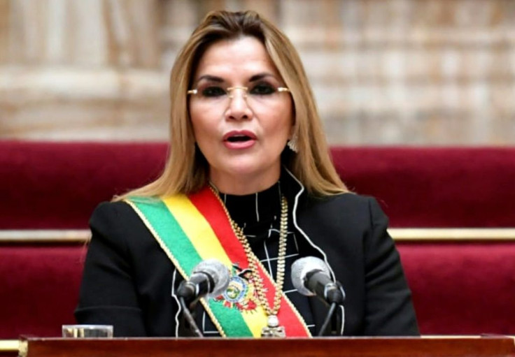 Jeanine Anez, a former senator, took over as caretaker president after Evo Morales left Bolivia in November 2019