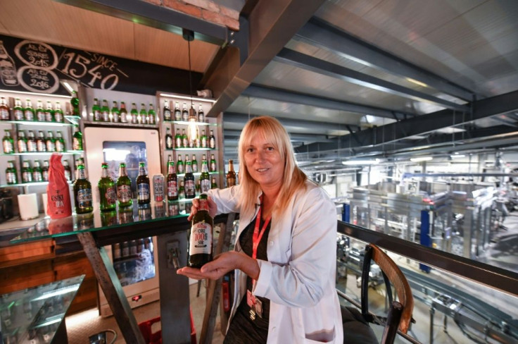 Margit Tofalvi, spokeswoman of the Csiki Sor craft beer brewery, says "we are helping 260 people and their families make a living"
