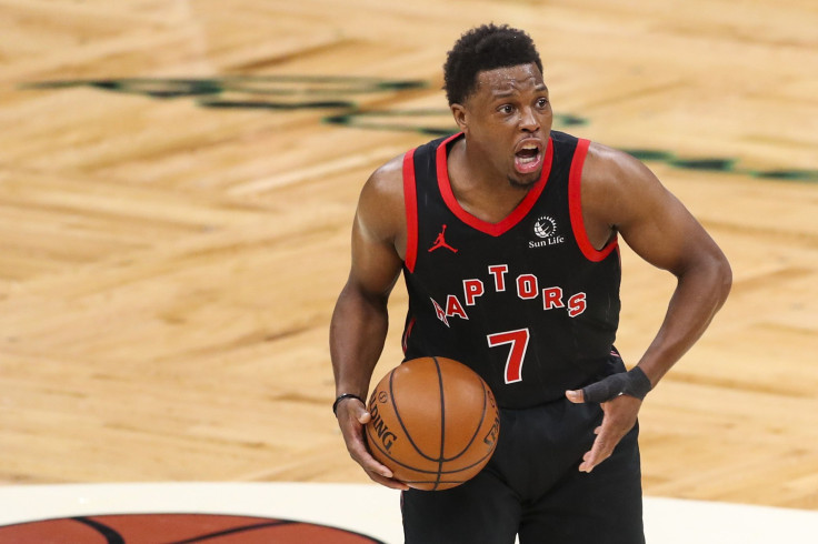 Kyle Lowry #7 of the Toronto Raptors