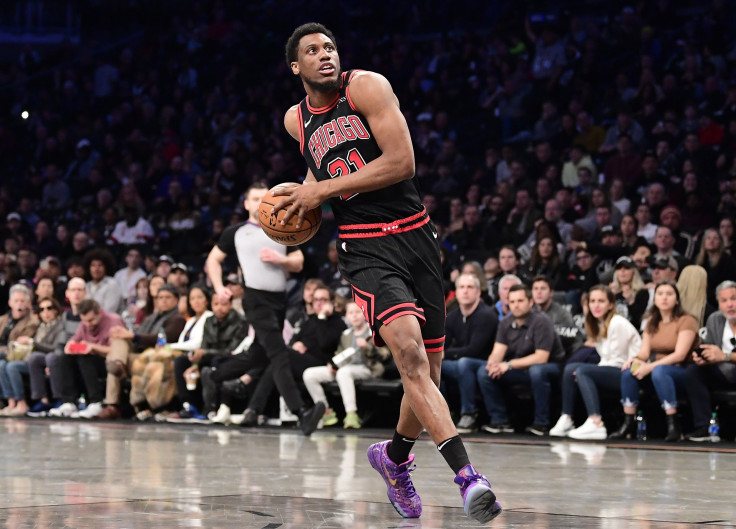 Thaddeus Young #21 of the Chicago Bulls
