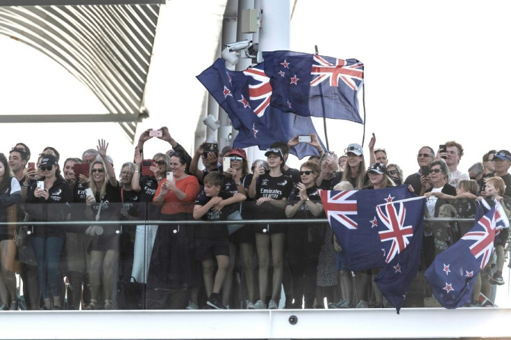 Team NZ are now two wins from victory