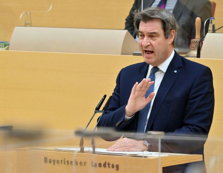 CSU leader and Bavarian premier Markus Soeder called the result a "wake-up call" for the conservative alliance