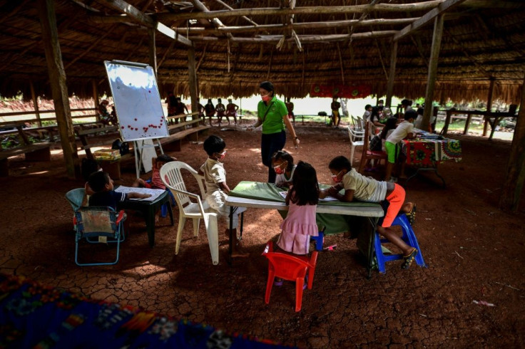 The Ella Puru kids quickly started falling behind, with no electric grid and spotty cellphone reception making virtual learning difficult