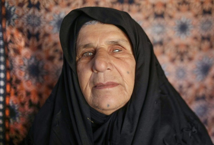 Swiba Mohammed, 60, lost five children and her eyesight in the Halabja chemical attack