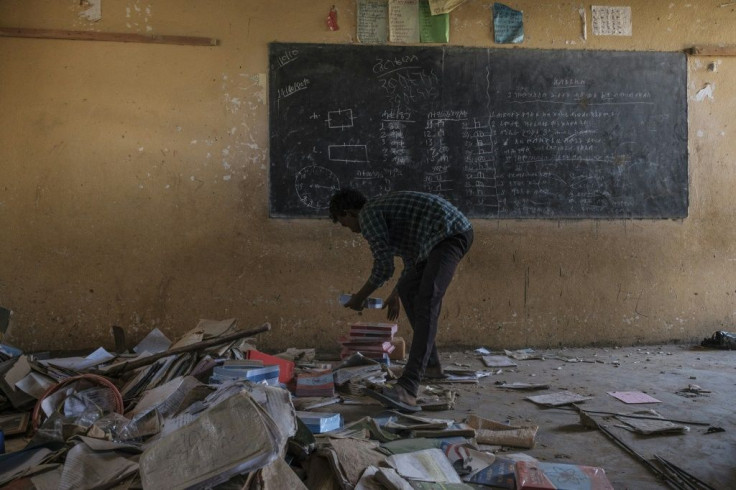 Buildings in Wukro including schools and hospitals have been looted, with residents blaming Eritrean troops
