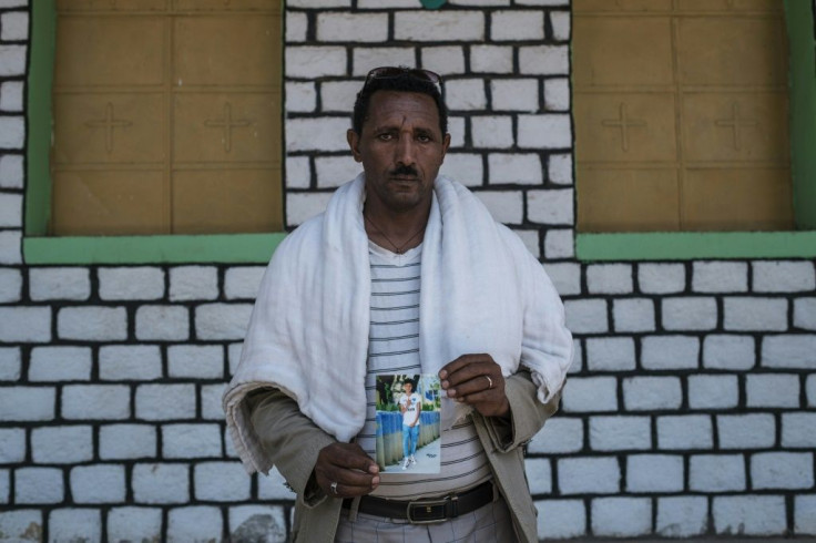 Kibrom Hailu's 15-year-old son Henok was killed by Ethiopian soldiers