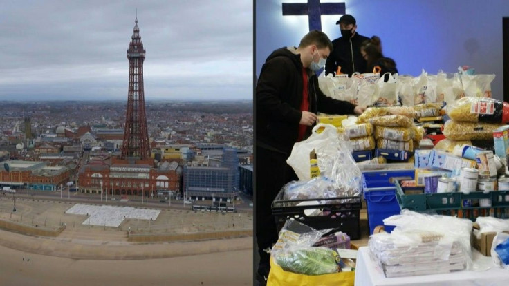 The English town of Blackpool is known for its traditional sea-front promenade, but away from the beach itâs one of the poorest towns in the UK. As in many deprived areas, the pandemic has only made matters worse.