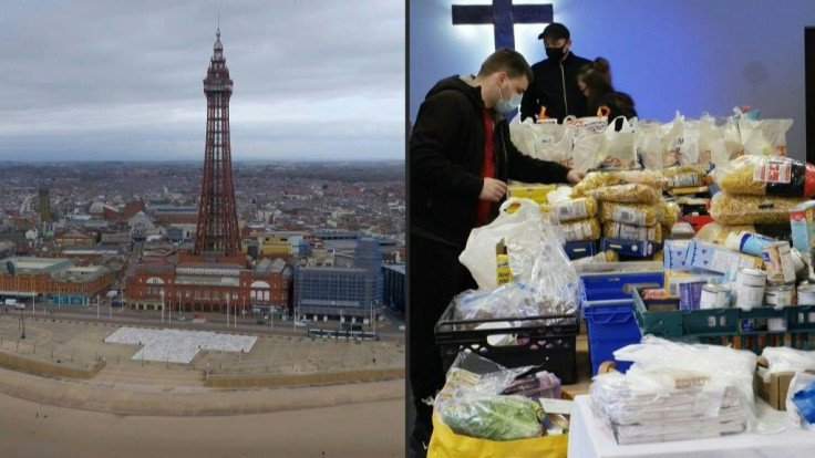 The English town of Blackpool is known for its traditional sea-front promenade, but away from the beach itâs one of the poorest towns in the UK. As in many deprived areas, the pandemic has only made matters worse.