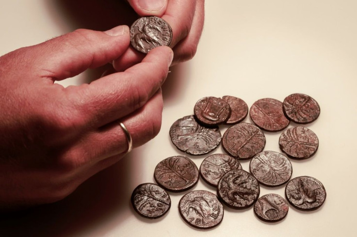 The researchers also uncovered coins from the Bar Kochba Jewish revolt period, around 132â136 CE