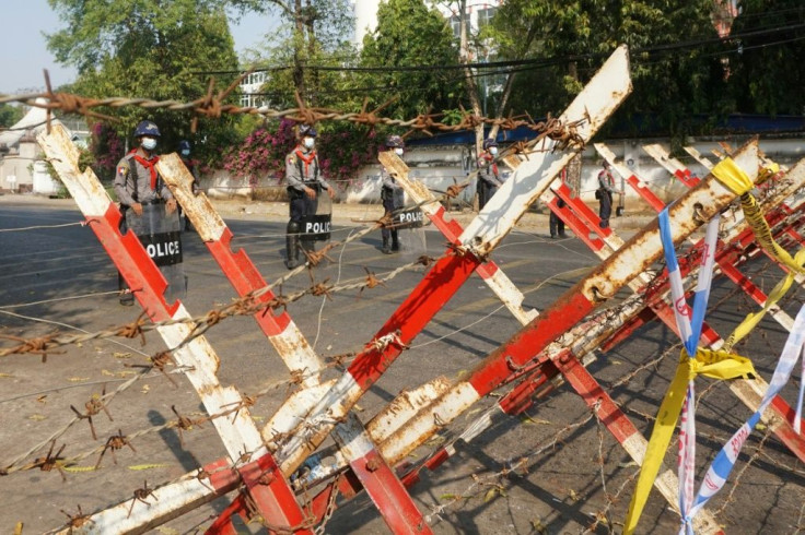 There has been anti-China sentiment among Myanmar anti-coup protesters, who accuse Beijing of siding with the generals