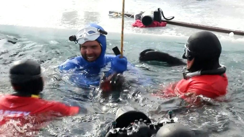 Russian Freediver Claims New Record In Icy Lake Baikal Plunge | IBTimes