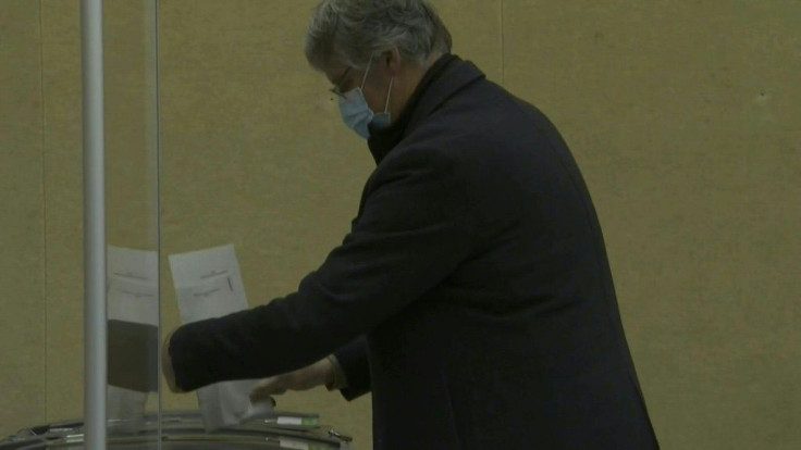 IMAGES Polling stations open on the last of three days of voting in the Netherlands, with Prime Minister Mark Rutte seeking to return to power in an election dominated by the coronavirus pandemic.