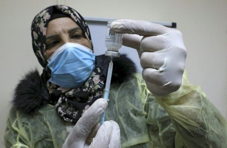 The Palestinians are waiting for 100,000 vaccine doses to be delivered from China
