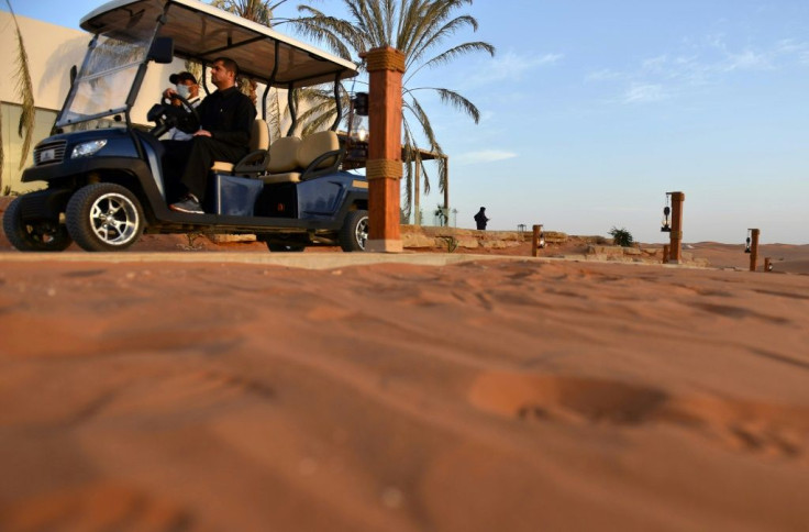 The luxury tents at the Oasis cost over $3,000 to rent a day