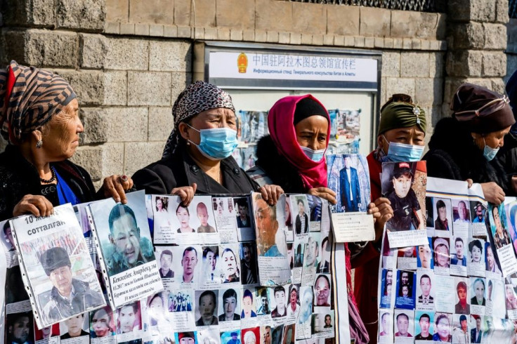 The demands of the mostly female demonstrators are simple: safe passage home for their relatives