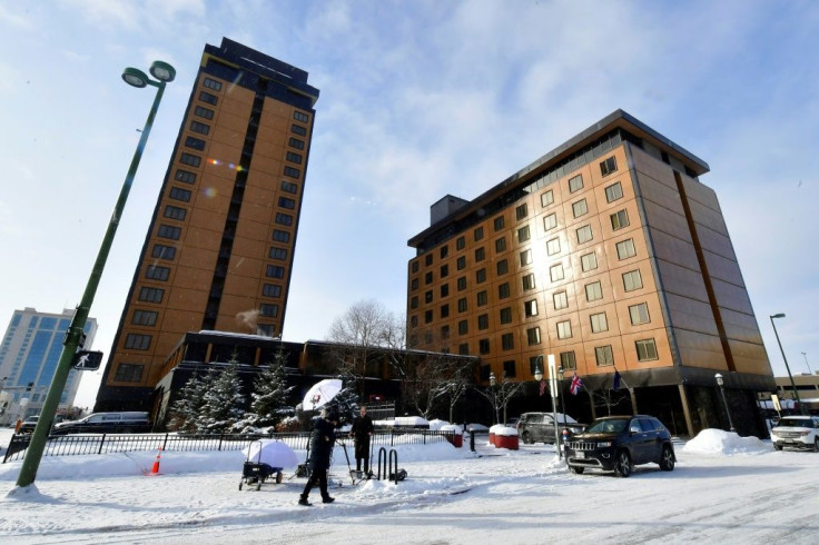 The Captain Cook hotel in Anchorage, Alaska is the site of the first face-to-face talks between the United States and China since President Joe Biden took office