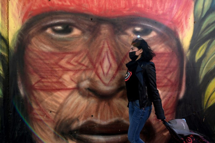 Rita Carrasco, who lost her job as a theatre teacher when Spain's lockdown began, had to join Madrid's "hunger lines" for food aid