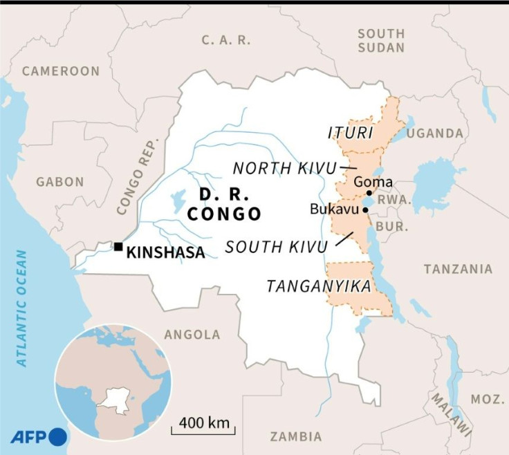 DR Congo's troubled eastern provinces