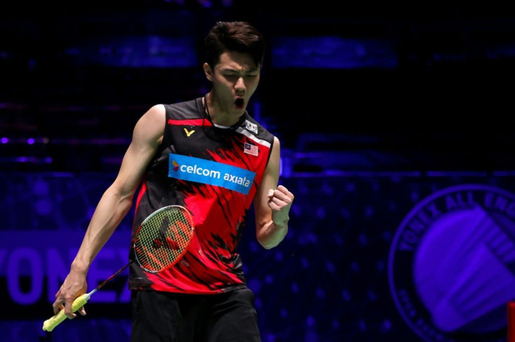 Malaysia's Lee Zii Jia beat Japan's Kento Momota in the quarter-finals of the All England Open in Birmingham