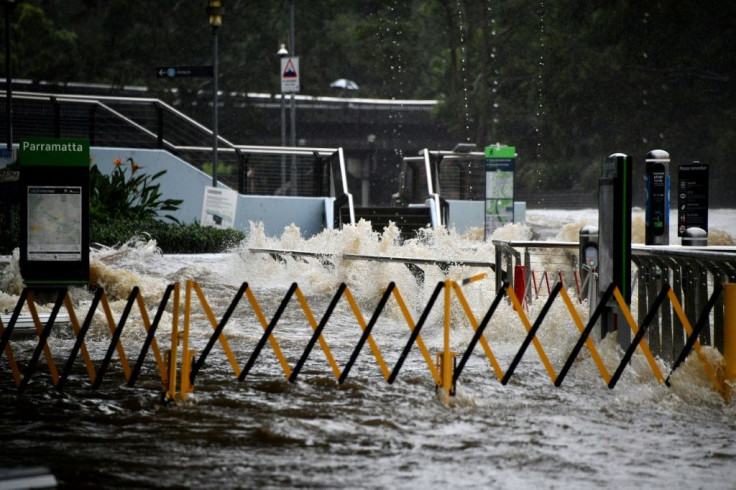 Towns along Australia's east coast have already seen record rainfall of more than 300 millimetres (12 inches) since Friday morning