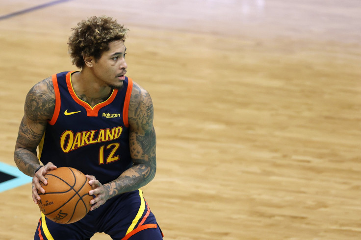 Kelly Oubre Jr. #12 of the Golden State Warriors