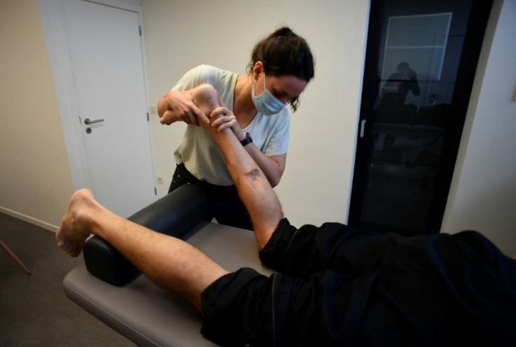 Bellin still has to have regularly physiotherapy sessions, five years after the Brussels attacks
