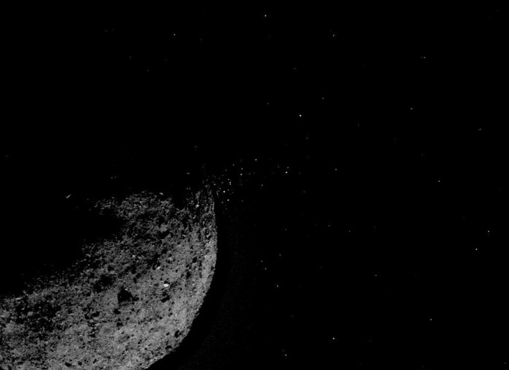 A NASA handout image of an asteroid