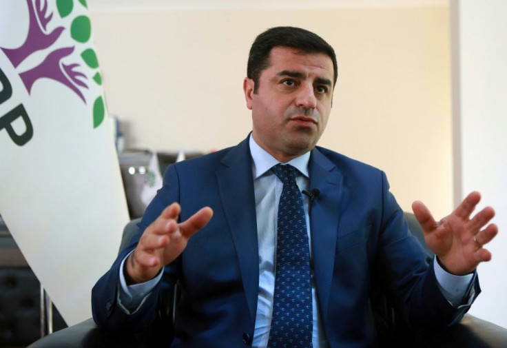 Selahattin Demirtas pictured in 2016, the year he was arrested