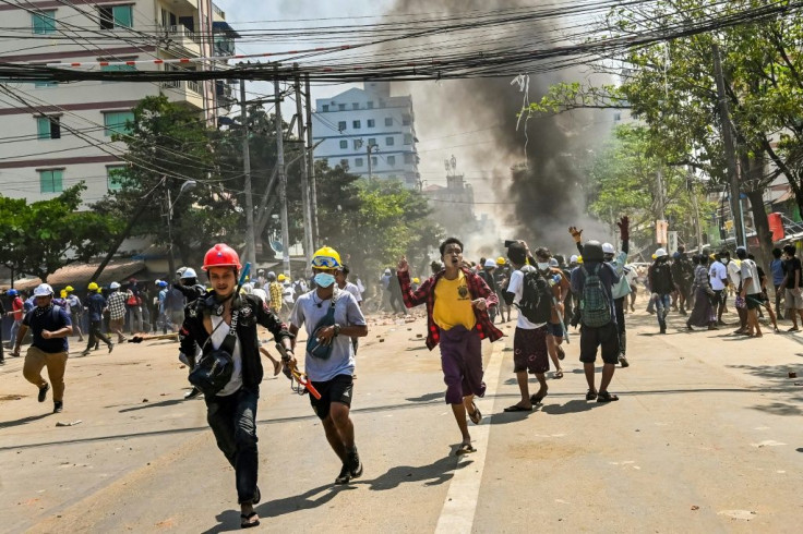 Myanmar has been convulsed by demonstrations against a coup that ousted civilian leader Aung San Suu Kyi last month