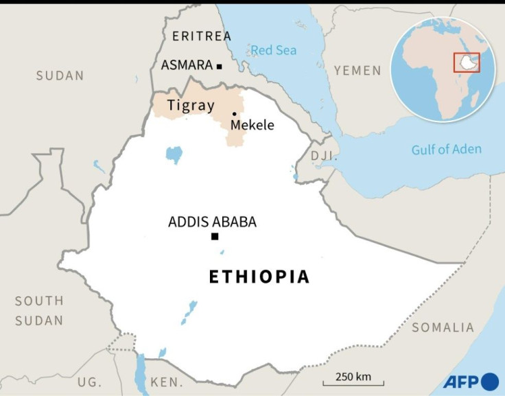 Ethiopia's Tigray region and its capital Mekele