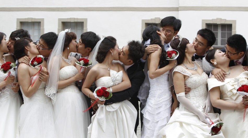 Chinese Newlyweds in Germany 4 of 5