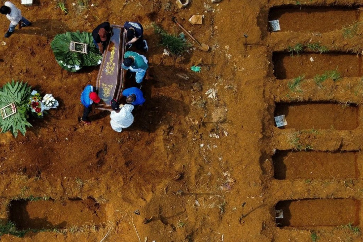 Hard-hit Brazil's daily death toll crossed 3,000 for the first time